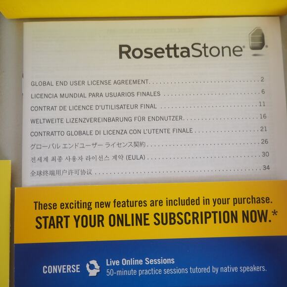 Rosetta Stone French Francais Level 1 Version 4 Learn Language With Headphones - Picture 7 of 16